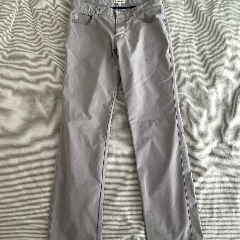 Peter Millar Gray Men's Pants golf